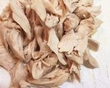 鶏ささみとのり佃煮の和風パスタ作り方1写真