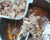 牛肉たっぷり「ハッシュドビーフ」作り方4写真