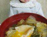 リカちゃん♡春キャベツ大根葉卵澄まし汁作り方19写真