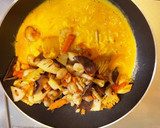 筍とエビの中華風根菜卵炒め作り方6写真