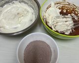 チョコスフレ☆焼き縮み無し湯煎焼きレシピ作り方8写真