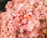 ヘルシー混ぜるだけ！豆腐ハンバーグ作り方4写真