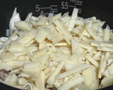 簡単♡めんつゆDE筍と舞茸の炊き込みご飯作り方3写真