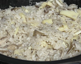 簡単♡めんつゆDE筍と舞茸の炊き込みご飯作り方6写真
