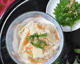 液味噌で美味しい筍炊き込みご飯ゴマ大葉添作り方5写真