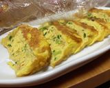 ★ネギ入り卵焼き☆ごま油風味作り方5写真
