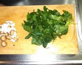 ほうれん草としめじのパスタ作り方1写真