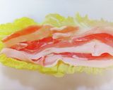 蒸籠蒸し15分豚ばら白菜ミルフィーユ蒸し作り方2写真