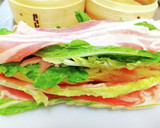 蒸籠蒸し15分豚ばら白菜ミルフィーユ蒸し作り方5写真