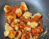 甘辛鶏もも肉と卵炒め作り方6写真