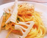 筍とウニのようなとうふクリームパスタ作り方6写真