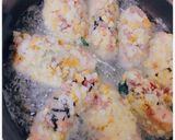 材料6つでできるわかめ入りロールカツ☆作り方4写真