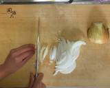 新玉ねぎとトマトの昆布つゆ和え作り方1写真