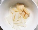 レンジ肉無中華風マヨ生姜味白砂筍回鍋肉風作り方7写真