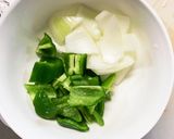 レンジ肉無中華風マヨ生姜味白砂筍回鍋肉風作り方8写真