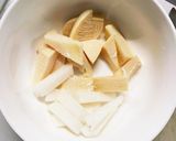 根菜茄子肉無簡単シチュー味温野菜サラダ作り方1写真
