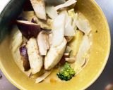 根菜茄子肉無簡単シチュー味温野菜サラダ作り方15写真