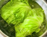 ロールキャベツ　コンソメ作り方4写真