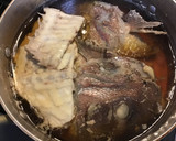 筍と鯛のあら煮作り方1写真