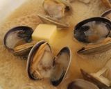基本・アサリの酒蒸し【バター醤油】作り方3写真