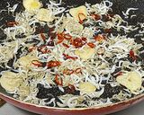 シラスとアスパラのそばパスタ作り方1写真