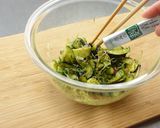 茄子と青汁のさっぱりサラダ作り方4写真