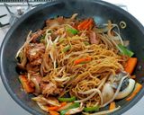 さば味噌缶で★簡単★焼きそば作り方7写真