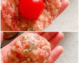 丸ごとミニトマトメンチカツ作り方7写真