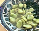 そら豆の酒と白だし煮作り方4写真