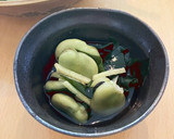 そら豆の酒と白だし煮作り方5写真