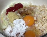 簡単♡筍入り鶏ひき肉のサッパリつくね作り方1写真