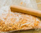 95℃ ご褒美に 黒糖バナナチーズケーキ作り方6写真