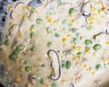 アサリと野菜豆乳焼きチーズドリア作り方1写真