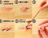 母の日に♪ライスペーパーフラワーBOX作り方8写真