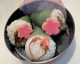 令和四年4月22日　笹葉桜ご飯弁当作り方4写真