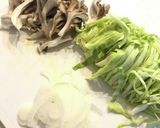 豚バラと舞茸蒸し♡新玉ねぎのせ作り方1写真