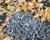 焼き鮭リメイク＊シャケと塩昆布のふりかけ作り方4写真