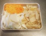 たけのこと豚肉の炒めもの作り方1写真