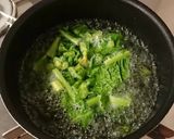 ツナほうれん草炒め：冷凍お弁当野菜おかず作り方1写真