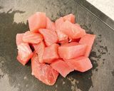 マグロの洋風タルタルサラダ作り方1写真