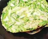 簡単☆ニラ＆えのき　チーズチヂミ♪作り方6写真