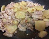 新じゃがde照り焼き肉じゃが作り方4写真