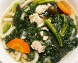 ズボラ山菜風うどん作り方10写真