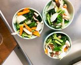 レンジ肉無豆腐生姜味噌炒め味野菜炒め作り方12写真