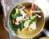 レンジ肉無豆腐生姜味噌炒め味野菜炒め作り方13写真