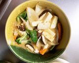 レンジ肉無豆腐生姜味噌炒め味野菜炒め作り方17写真