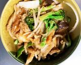 レンジ肉無チクワ特性デミソース味野菜炒め作り方16写真