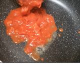 ツナ缶とトマト缶のパスタ作り方1写真