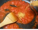 ツナ缶とトマト缶のパスタ作り方2写真