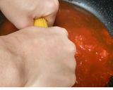 ツナ缶とトマト缶のパスタ作り方3写真